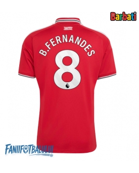 Manchester United Bruno Fernandes #8 Tricou Fotbal Replică 2026-27 Barbati Acasa